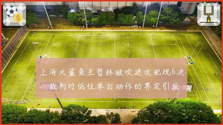上海大鲨鱼王哲林被吹进攻犯规6次,裁判对低位单打动作的界定引发热议